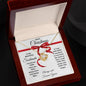 Merry Christmas My Beautiful Soulmate | Love Always | Always and Forever Yours (Love Knot Necklace)