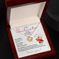 To My Soulmate | Merry Christmas | I Love You (Love Knot Necklace)