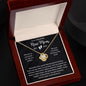 NEW MOM EST. 2023 | The Most Rewarding Blessing (Love Knot Necklace)