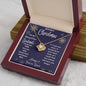 To My Beautiful Soulmate Merry Christmas | Love Always (Love Knot Necklace)
