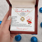 To My Soulmate | Merry Christmas | I Love You (Love Knot Necklace)