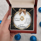 To My Beautiful Soulmate | Merry Christmas My Love (Love Knot Necklace)