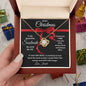 Merry Christmas To My Beautiful Soulmate | My Love | Personalized Signature (Love Knot Necklace)