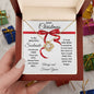 Merry Christmas My Beautiful Soulmate | Love Always | Always and Forever Yours (Love Knot Necklace)