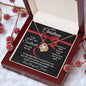 Merry Christmas My Smokin' HOT Soulmate | My Love | Love Always and Forever Yours (Love Knot Necklace)