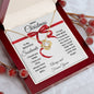 Merry Christmas My Beautiful Soulmate | Love Always | Always and Forever Yours (Love Knot Necklace)