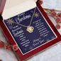 To My Beautiful Soulmate Merry Christmas | Love Always (Love Knot Necklace)