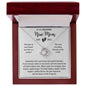 NEW MOM EST. 2023 | The Most Rewarding Blessing (Love Knot Necklace)