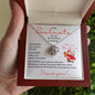 To My Soulmate | Merry Christmas | I Love You (Love Knot Necklace)