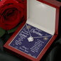 To My Beautiful Soulmate Merry Christmas | Love Always (Love Knot Necklace)