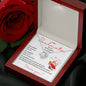 To My Soulmate | Merry Christmas | I Love You (Love Knot Necklace)