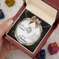 To My Beautiful Soulmate | Merry Christmas My Love (Love Knot Necklace)
