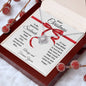 Merry Christmas My Beautiful Soulmate | Love Always | Always and Forever Yours (Love Knot Necklace)