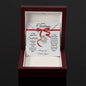 Merry Christmas My Beautiful Soulmate | Love Always | Always and Forever Yours (Love Knot Necklace)