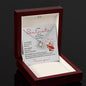 To My Soulmate | Merry Christmas | I Love You (Love Knot Necklace)