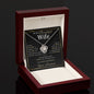 To My Beautiful Wife | One Wish | From Husband (Love Knot Necklace)