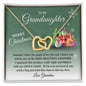 To My Granddaughter Merry Christmas | Most Beautiful Chapter | Love Grandma (Interlocking Hearts)