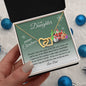 To My Daughter Merry Christmas | Most Beautiful Chapter | Love Dad (Interlocking Hearts)