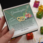 To My Granddaughter Merry Christmas | Most Beautiful Chapter | Love Grandma (Interlocking Hearts)