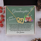 To My Granddaughter Merry Christmas | Most Beautiful Chapter | Love Grandma (Interlocking Hearts)