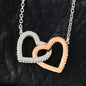 Merry Christmas To My Granddaughter | My Most Beautiful Chapter | Love Grandma (Interlocking Hearts)