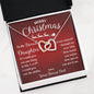Merry Christmas To My Bonus Daughter | Wish | Love Your Bonus Dad (Interlocking Hearts)