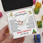 To My Amazing Granddaughter Merry Christmas | Proudest Moment | Love Grandma (Interlocking Hearts)