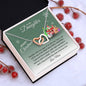 To My Daughter Merry Christmas | Most Beautiful Chapter | Love Mom (Interlocking Hearts)