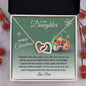 To My Daughter Merry Christmas | Most Beautiful Chapter | Love Dad (Interlocking Hearts)