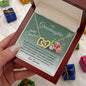 To My Granddaughter Merry Christmas | Most Beautiful Chapter | Love Grandma (Interlocking Hearts)