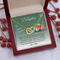 To My Daughter Merry Christmas | Most Beautiful Chapter | Love Mom (Interlocking Hearts)