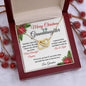 Merry Christmas To My Granddaughter | My Most Beautiful Chapter | Love Grandma (Interlocking Hearts)