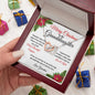 Merry Christmas To My Granddaughter | My Most Beautiful Chapter | Love Grandma (Interlocking Hearts)