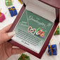To My Granddaughter Merry Christmas | Most Beautiful Chapter | Love Grandma (Interlocking Hearts)