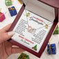 To My Amazing Granddaughter Merry Christmas | Proudest Moment | Love Grandma (Interlocking Hearts)