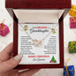 To My Amazing Granddaughter Merry Christmas | Proudest Moment | Love Grandma (Interlocking Hearts)