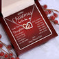Merry Christmas To My Bonus Daughter | Wish | Love Your Bonus Dad (Interlocking Hearts)