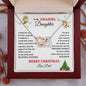 Merry Christmas To My Amazing daughter | Proudest Moment | Love Dad (Interlocking Hearts)
