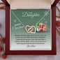To My Daughter Merry Christmas | Most Beautiful Chapter | Love Dad (Interlocking Hearts)