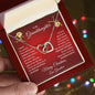 To My Granddaughter Merry Christmas | Proudest Moment | Love Grandma (Interlocking Hearts)