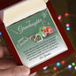 To My Granddaughter Merry Christmas | Most Beautiful Chapter | Love Grandma (Interlocking Hearts)