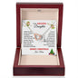 To My Amazing Daughter Merry Christmas | Proudest Moment | Love Mom (Interlocking Hearts)