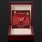 To My Granddaughter Merry Christmas | Proudest Moment | Love Grandma (Interlocking Hearts)