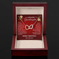 To My Amazing Granddaughter Merry Christmas | Proudest Moment | Love Grandma (Interlocking Hearts)
