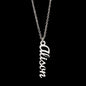 Merry Christmas To My Daughter | My Most Beautiful Chapter | Love Mom (Vertical Name Necklace)