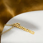 Merry Christmas To My Daughter | My Most Beautiful Chapter | Love Mom (Vertical Name Necklace)