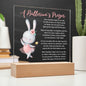 Bunny Ballerina | A Ballerina's Prayer (Acrylic Night Light)