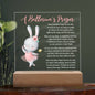 Bunny Ballerina | A Ballerina's Prayer (Acrylic Night Light)