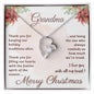 Merry Christmas (Grandma's Name) | Holiday Traditions (Forever Love Necklace)