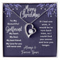 To My Beautiful Girlfriend Merry Christmas | My Heart & Soul | Always & Forever Yours (Forever Love Necklace)